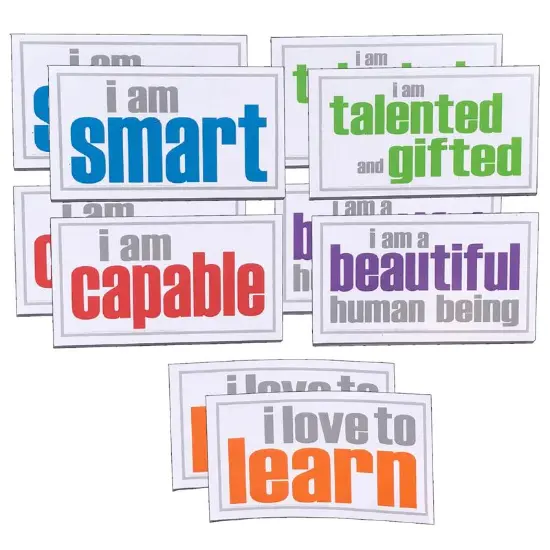 Self-Esteem Magnets, 5 Per Pack, 2 Packs